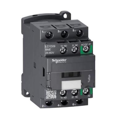 Imagem de Contator tripolar 12a 1na+1nf 24..60v - SCHNEIDER