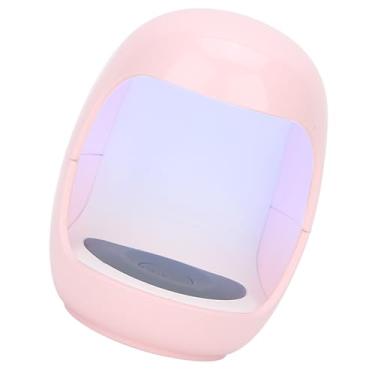 Imagem de Lâmpada de Unhas de Dedo único Mini USB para Esmalte Em Gel - Luz de Cura de LED UV Rosa, Design Compacto, Interruptor 45s/60s, Comprimento de Onda Duplo 365+405nm, Portátil e