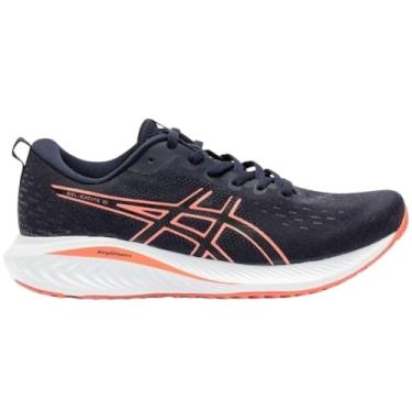 Imagem de Tênis Asics Gel Excite 10 Feminino Marinho e Laranja