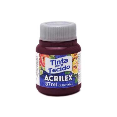 Imagem de Tinta Para Tecido Acrilex Fosca 37ml Escolha a Cor, 995 - UVA