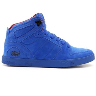 Imagem de Tênis Emabarcadero II, Cano Alto, Azul, Estilo Skate e Casual (Azul, BR, Adulto, Numérico, 38)