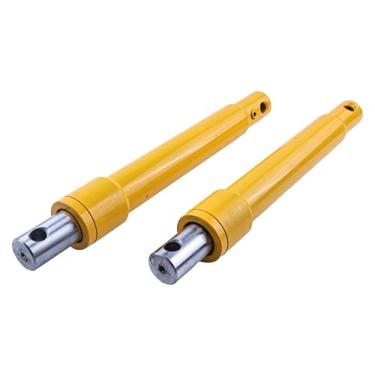 Imagem de YLQASOON 2 peças de arado de cilindro de ângulo de arado de neve 05810 1304005 compatível com arados de neve Meyer Diamond 3.8 cm x 25.4 cm furo 5/20.3 cm