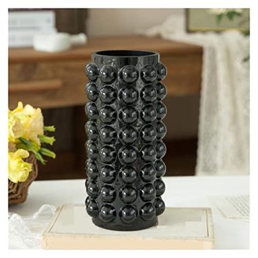 Imagem de Vaso Funky vaso de casamento mesa de escritório vidro nórdico minimalista vaso estético presente do dia das mães jarrones decorações interiores Vaso de flores(Grande)