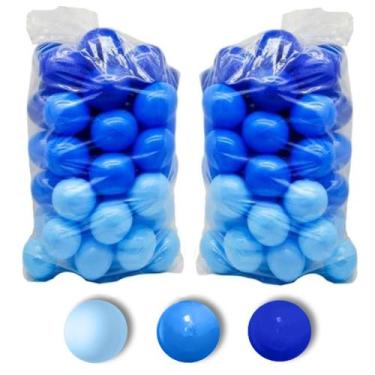 Imagem de Kit 100 Bolas para Piscina de Bolinhas Cores BB Bolinhas, Oceano