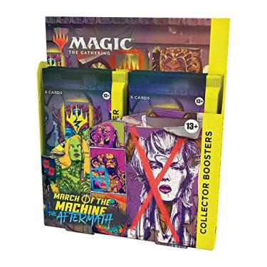 Imagem de Magic: The Gathering March of the Machine: The Aftermath Collector Booster Box | 12 Packs (72 Magic Cards)