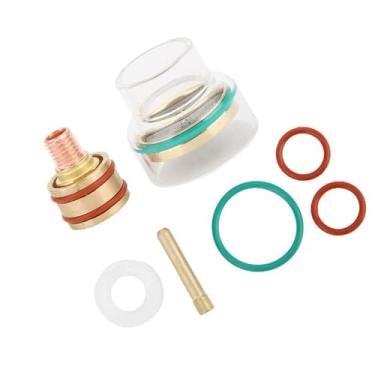Imagem de Tig Soldagem Tocha de Vidro Copo Kit WP9 WP20 Processo de Soldagem de Conforto (2,4 mm)