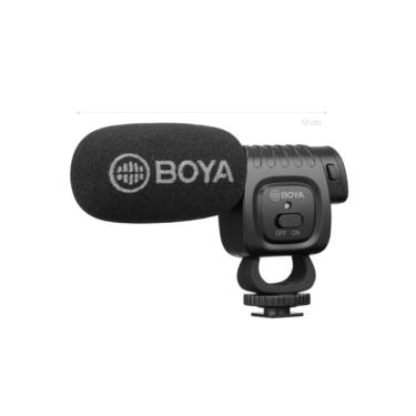 Imagem de Microfone boya by BM3011 shotgun compacto p/ cameras/smarphone/pc