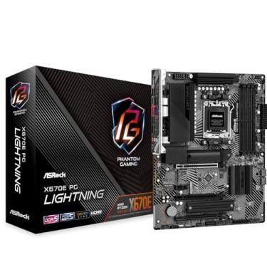 Imagem de Placa Mãe AsRock X670E PG Lightning (AM5/4xDDR5/HDMI/DisplayPort/M.2/USB 3.2)