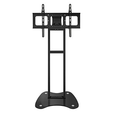 Imagem de WYUYIWH Suporte universal para TV de chão para telas de 76 a 180 cm, suporte giratório universal para TV com base de vidro temperado, suporte de monitor para sala de estar, quarto