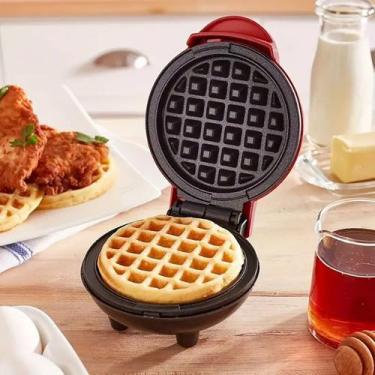 Imagem de Mini Waffles Elétricos Máquina De Para Bolo De Ovo De Café Da Manhã - 