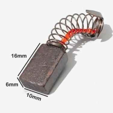 Imagem de Escova Carbono Cadeira De Rodas Motorizada 6x10x16mm (1un) - ORTOBRAS