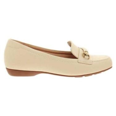 Imagem de Sapato Modare Mocassim - Feminino, Creme, 37