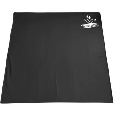 Imagem de Lona de Trilha Barraca Impermeável Vila Flor, Preto