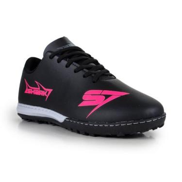 Imagem de Tênis de Futebol Grama Campo Costurada Masculina Feminina Quadra Socie