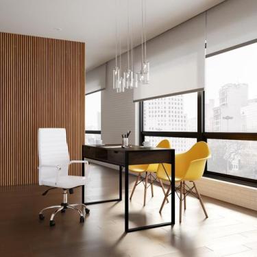 Imagem de Escrivaninha Welcome Ipê e Preta - Mobly