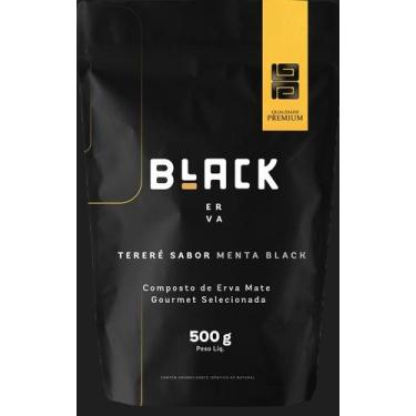 Imagem de ErvaMate Black 500g  Tradição e Sabor Marcante, Menta Black