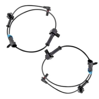 Imagem de VCAUTO Kit de sensor de velocidade de roda ABS 2X traseiro esquerdo + direito para Cadillac Escalade 2007 2008 2009 2010 2011 2012 2013 Cadillac Escalade Chevrolet Avalanche Suburban 1500 Tahoe GMC