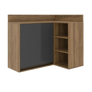 Imagem de Armário 1 Porta Canto Com Nicho Grafite Batrol Grafite