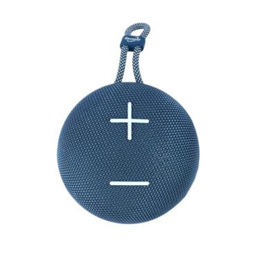 Imagem de Caixa de Som Bluetooth 5.2 À Prova d’Água - 8W, Entrada USB, SD, P2, Bateria 6h, TWS, Speaker Compacto e Portátil, Alta Potência e Som Claro (Azul)