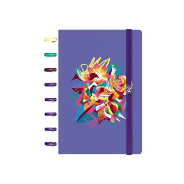 Imagem de Caderno de Disco ISCOOL Pequeno Flore(Ser) Índio Very Peri