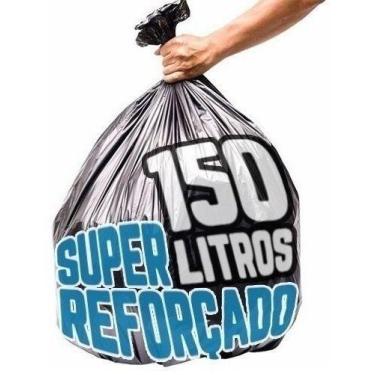 Imagem de  Saco De Lixo 150 Litros 100un Super Reforçado - HIGIPACK