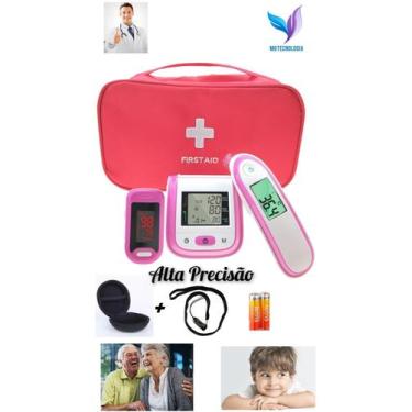 Imagem de Combo  Aparelho de Pressão Arterial Digital + Oxímetro Dedo/Pulso Oled