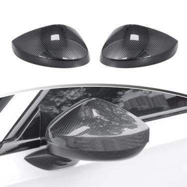 Imagem de YINGTUU Capa protetora para espelho lateral retrovisor para Honda 11ª geração Civic 2022-2024 acessórios externos (sem seta)