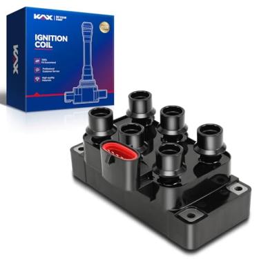 Imagem de KAX Bobina De Ignição Fd488, Pacote Com 1 Unidade, Adequada Para Ranger, F-150, Mustang, Taurus, Windstar, Sable, E-150 Econoline, B3000, E-250 Mpv, Cougar, Thunderbird, Contour, Mystique, Econoline