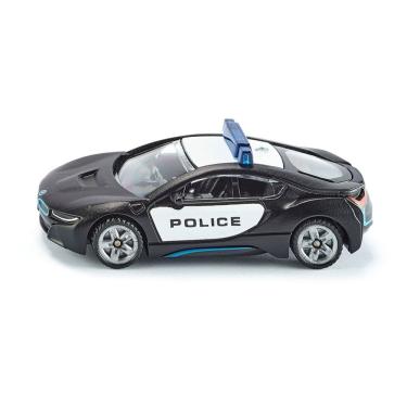 Imagem de Miniatura Siku BMW I8 Policia Americana Pneus Em Borracha