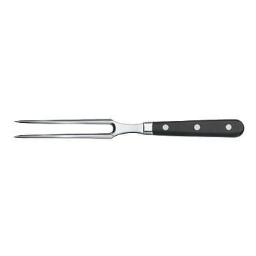 Imagem de Victorinox Garfo De Trinchar Grand Maitre - Kitchen Essentials Premium Aço Inoxidável Carne Com Cabo Ergonômico Preto, 6"