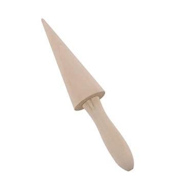 Imagem de Zerodis Ferramenta de Cozimento de Madeira de Molde de Casquinha de Sorvete DIY para Entusiastas de Panificação DIY Cor de Madeira
