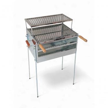 Imagem de Churrasqueira Premium Inox Média Grelha Descanso 50x38