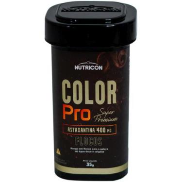 Imagem de Alimento Ração Para Peixes Nutricon Color Pró 35Gr