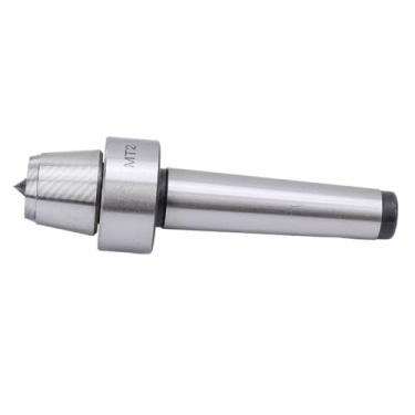 Imagem de Copo Central do MT2 Live Tailstock, Ponta do Ponto, Torno de Aço Inoxidável Copo Central Ao Vivo para Trabalhar Em Madeira, Rolamento de Esferas para Corrida Estável e