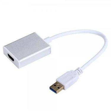 Imagem de Cabo Adaptador USB 3.0 E 2.0 Para HDMI, FY Conversor