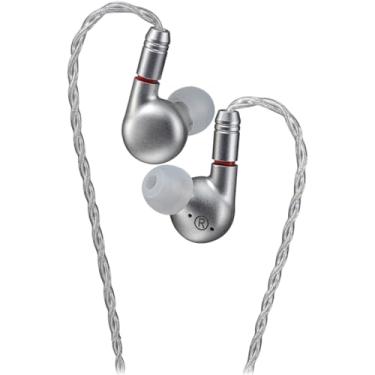 Imagem de TINHIFI C5 HiFi fone de ouvido LCP PU diafragma composto em monitores de orelha com 0.78 2pin cabo banhado a ouro IEM fones de ouvido