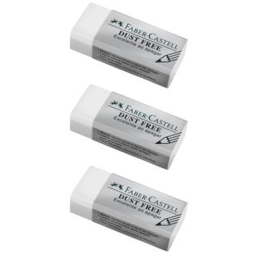 Imagem de Borracha FABER CASTELL Branca Dust Free Concentra Resíduo - Faber-Cast