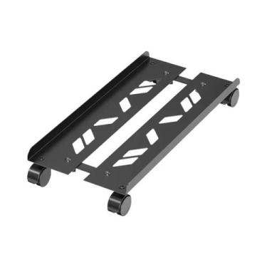 Imagem de Suporte Móvel De Aço Para CPU Com Rodas Giratórias, Compatível Com a M