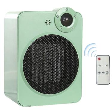 Imagem de Aquecedor Eletrico Ambiente Interno Angulo 70 Graus Display Digital Controle Temperarura Ajustavel Portatil