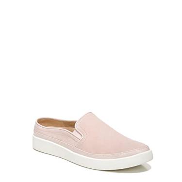 Imagem de Vionic Tênis feminino Essence Effortless Backless Fashion - Sapatos sem cadarço que incluem conforto em três zonas com suporte ortopédico para o arco da palmilha, ajuste médio, Peônia, 35