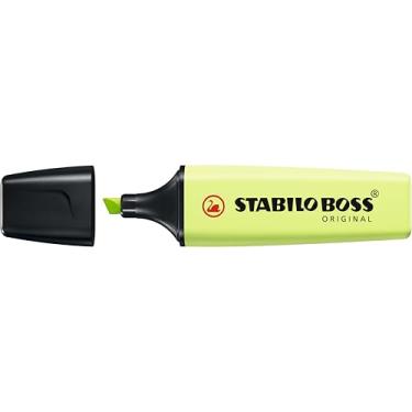 Imagem de Marca Texto – STABILO BOSS ORIGINAL Pastel – Caixa com 10 unidade – Limão