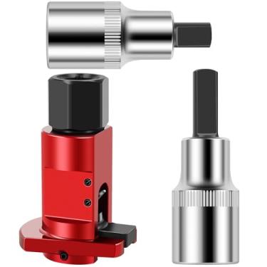 Imagem de LYIYEYAN Ferramenta de remoção de amortecedor hidráulico para carro, separador de suspensão de braço eficiente, ferramenta de separação de chifre de carneiro de aço resistente, amortecedor de choque