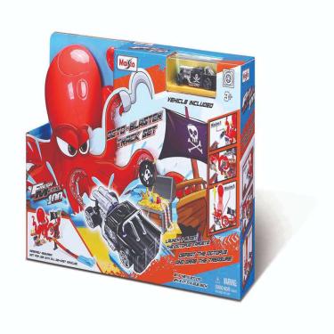 Imagem de Pista com Lançador Octo-Blaster Polvo Maisto