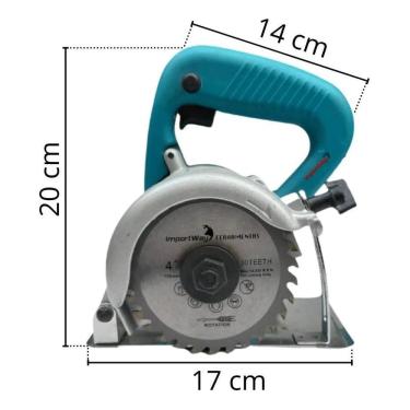 Imagem de Serra Mármore Siga Tools 1680W 110V 12000 RPM 110mm