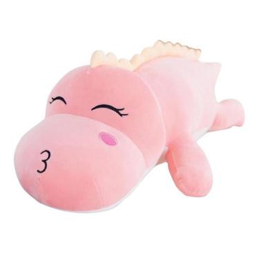 Imagem de Bicho de pelúcia macio bonito do brinquedo das bonecas de dinossauro d