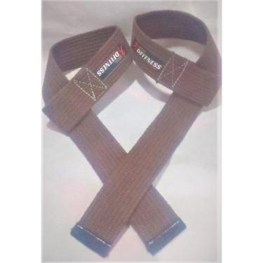 Imagem de 2 Par Straps 100% algodão para academia, exercício funcional e muscula