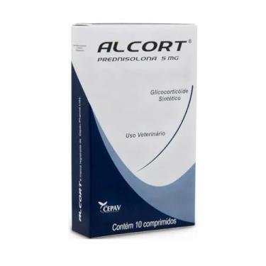 Imagem de Alcort Anti Inflámatorio Cachorro Cães Prednisolona 5mg