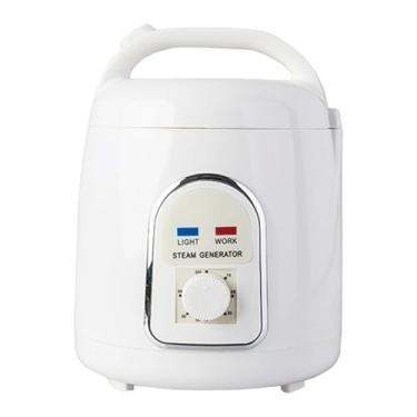 Imagem de KiBcsLic Máquina de sauna a vapor, gerador de vapor para todo o corpo, suprimentos para adultos, dispositivo compacto para banho de pés, vaporização versátil