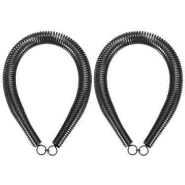 Imagem de HARFINGTON 2 peças dobrador de tubo de mola de PVC 21 mm OD 420 mm longo tipo B mola de dobra de tubo para dispositivos de dobra de tubos em energia hidráulica doméstica, preto