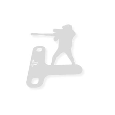 Imagem de 06 Suporte Para Controle De Video Game Acrílico Atirador (Mod 1 Branco)